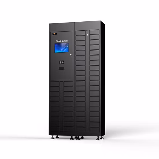 Barcode Qr Code Safe Library Storage Locker for Supermarket