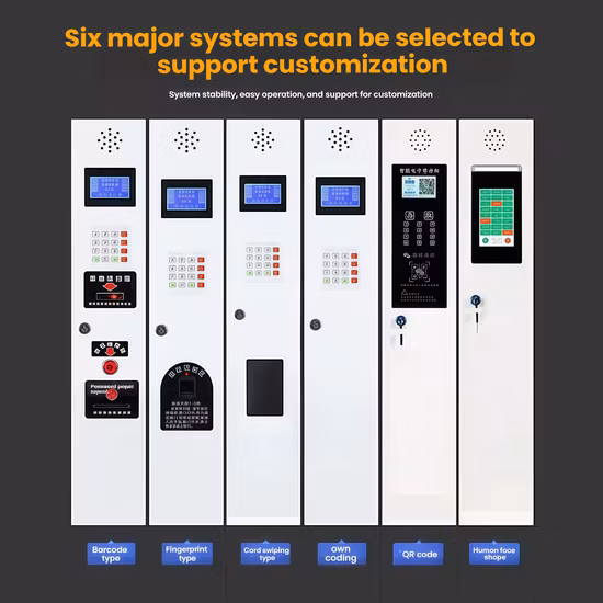 Armadietto elettronico in acciaio per la consegna di pacchi intelligente per la logistica dell'ultimo miglio