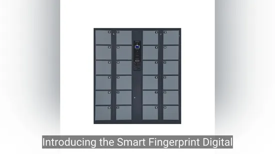 Armadietto telefonico con codice tastiera di sicurezza Armadietto elettronico Bluetooth con pannelli solari