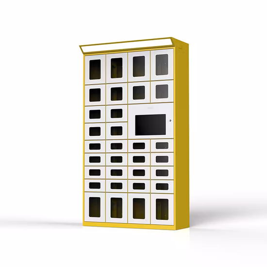 Armadietti refrigerati personalizzati per armadietti per alimenti con cassa in compensato DC in acciaio laminato a freddo