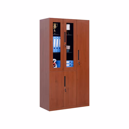 Armadietto portaoggetti verticale in acciaio per schedario con porta scorrevole